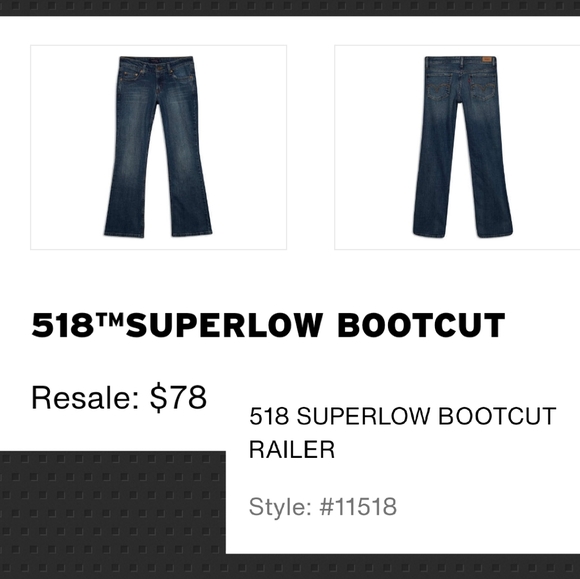 Levi's 518 Vntg Jeans - Picture 12 of 12